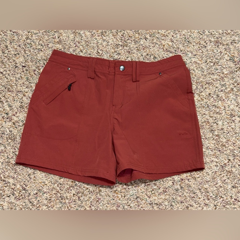 Women's size 6 Willit shorts Rust Orange Casual‎ Shorts